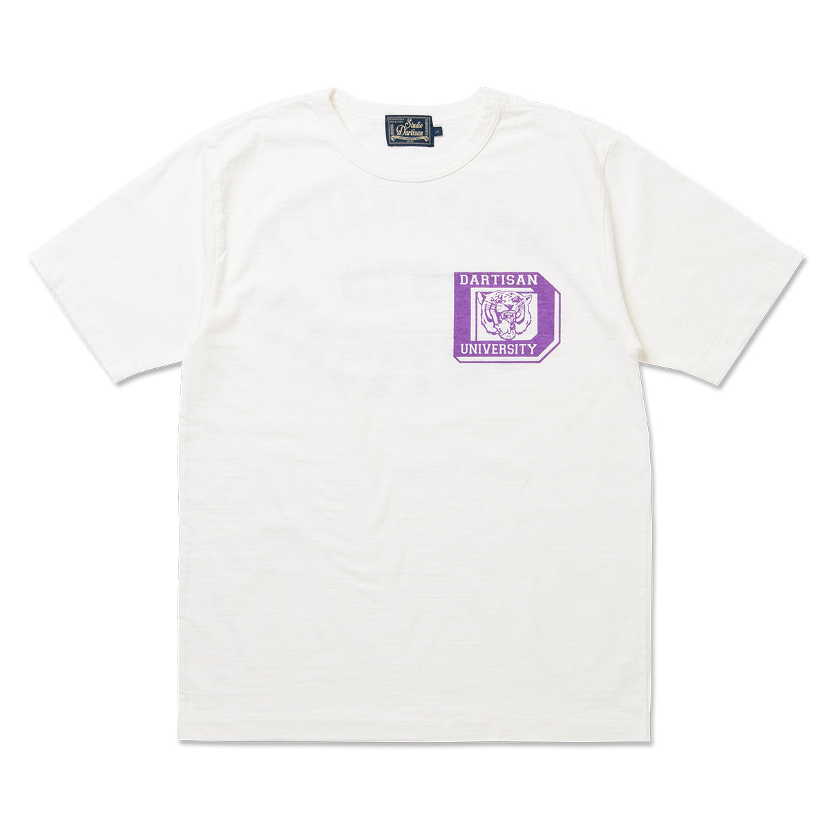 石川台小寸編み天竺プリントTシャツ【8203A】