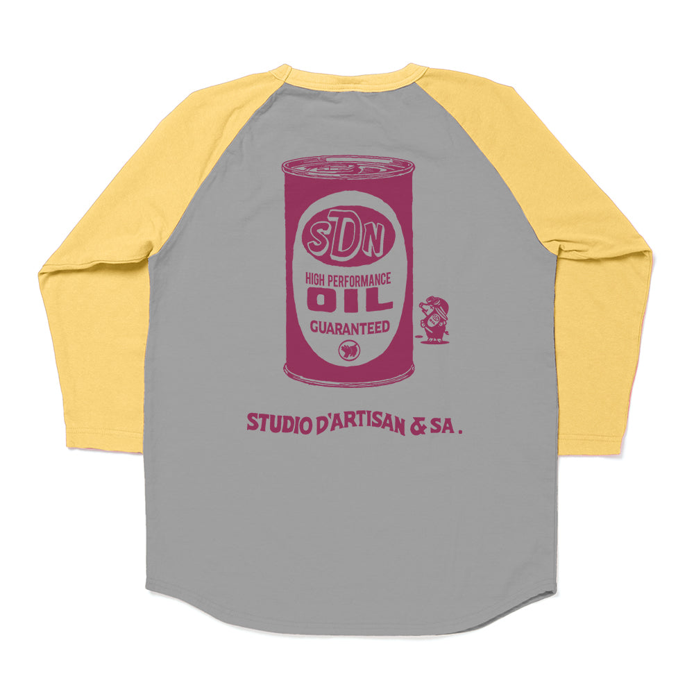 ラグラン7分袖Tシャツ【8206B】