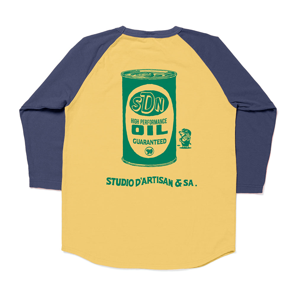 ラグラン7分袖Tシャツ【8206B】