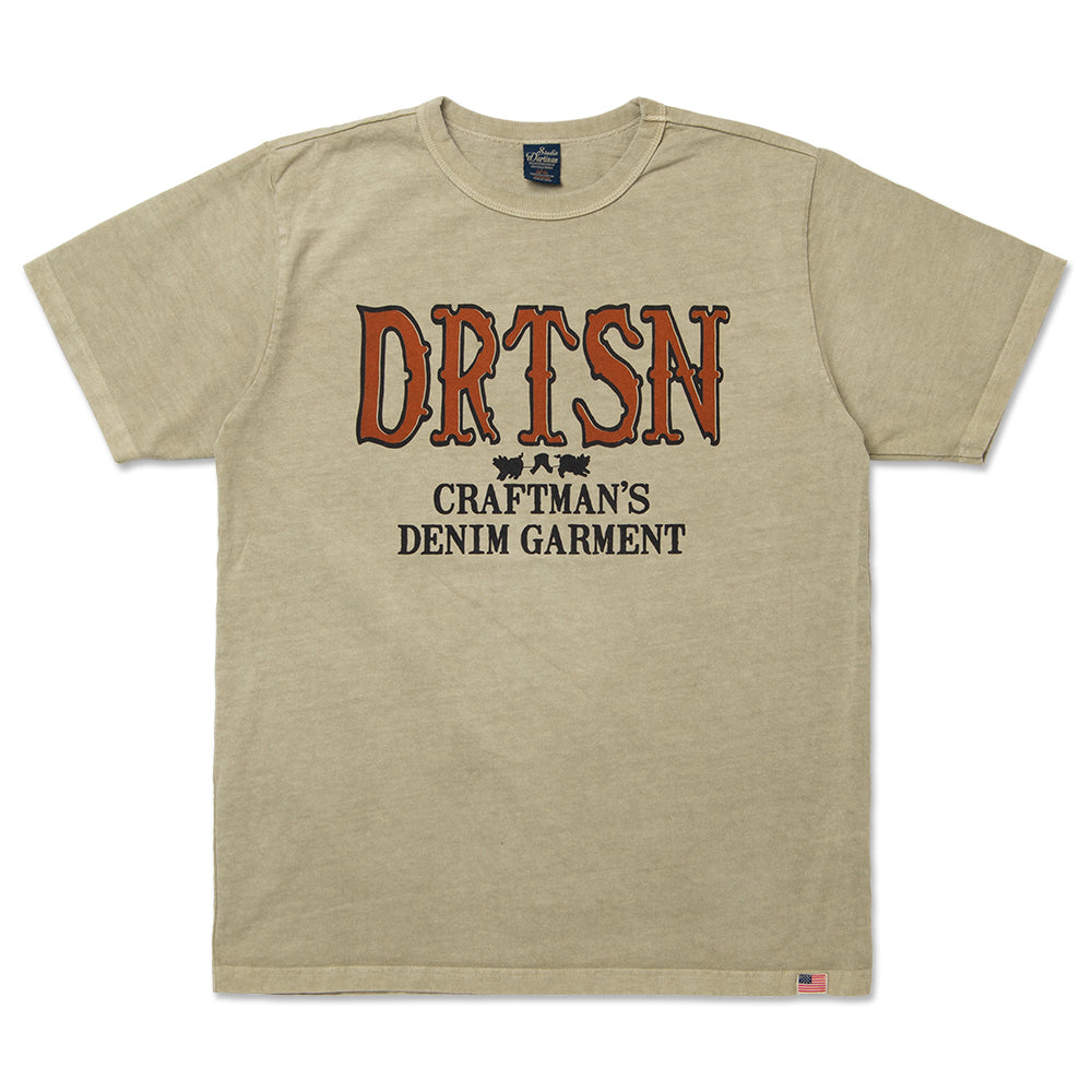 USAコットンピグメントダイTシャツ【8207B】