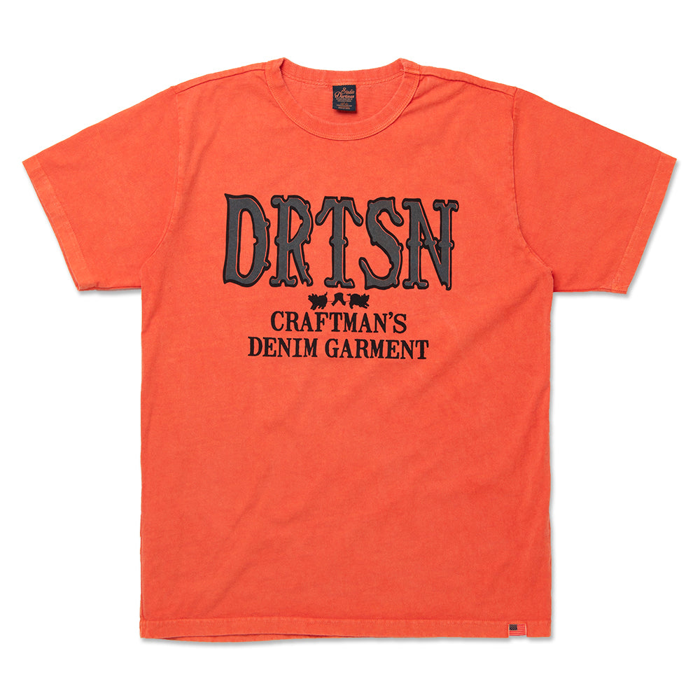 USAコットンピグメントダイTシャツ【8207B】