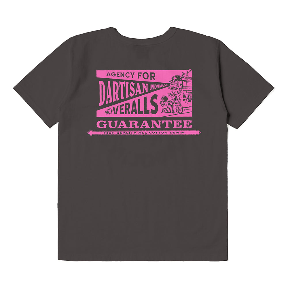 吊り編みプリントTシャツ【8208A】