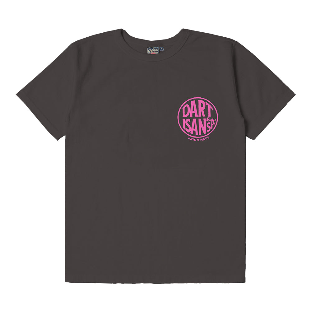 吊り編みプリントTシャツ【8208A】