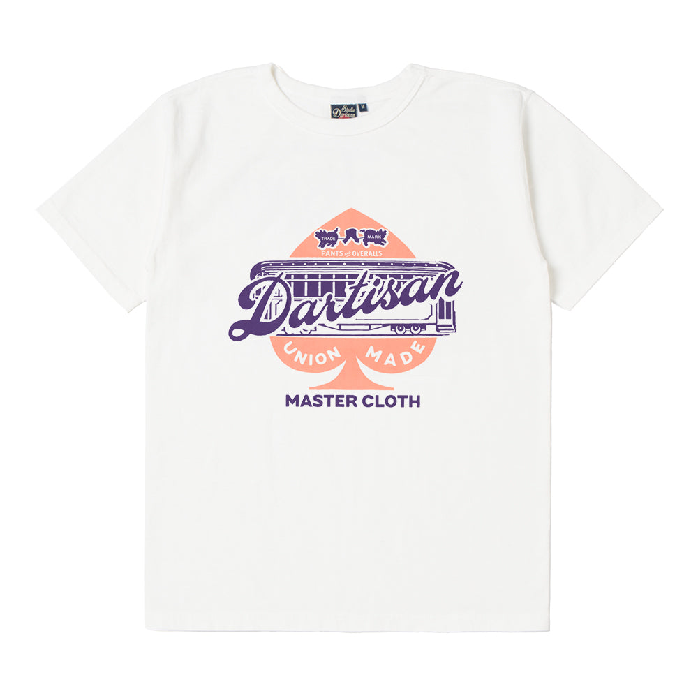 吊り編みプリントTシャツ【8208B】