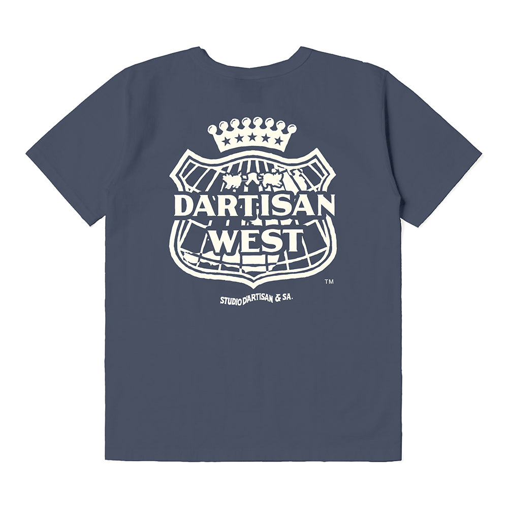 吊り編みプリントTシャツ【8209A】