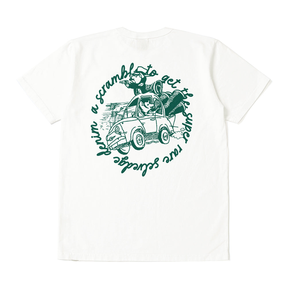 USAコットンプリントTシャツ【8211B】