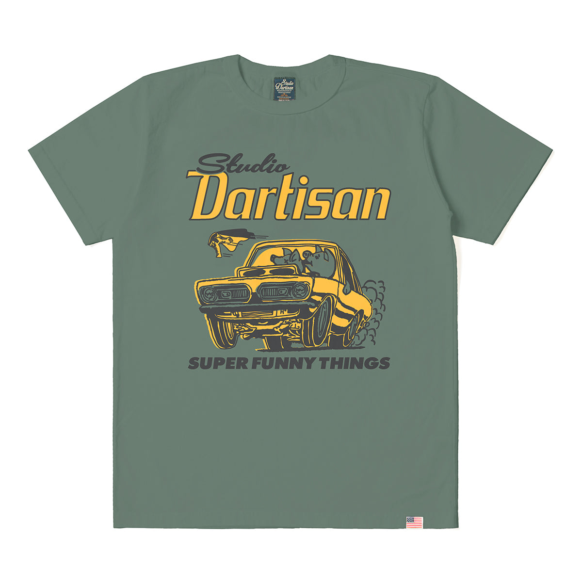 USAコットンプリントTシャツ【8232A】