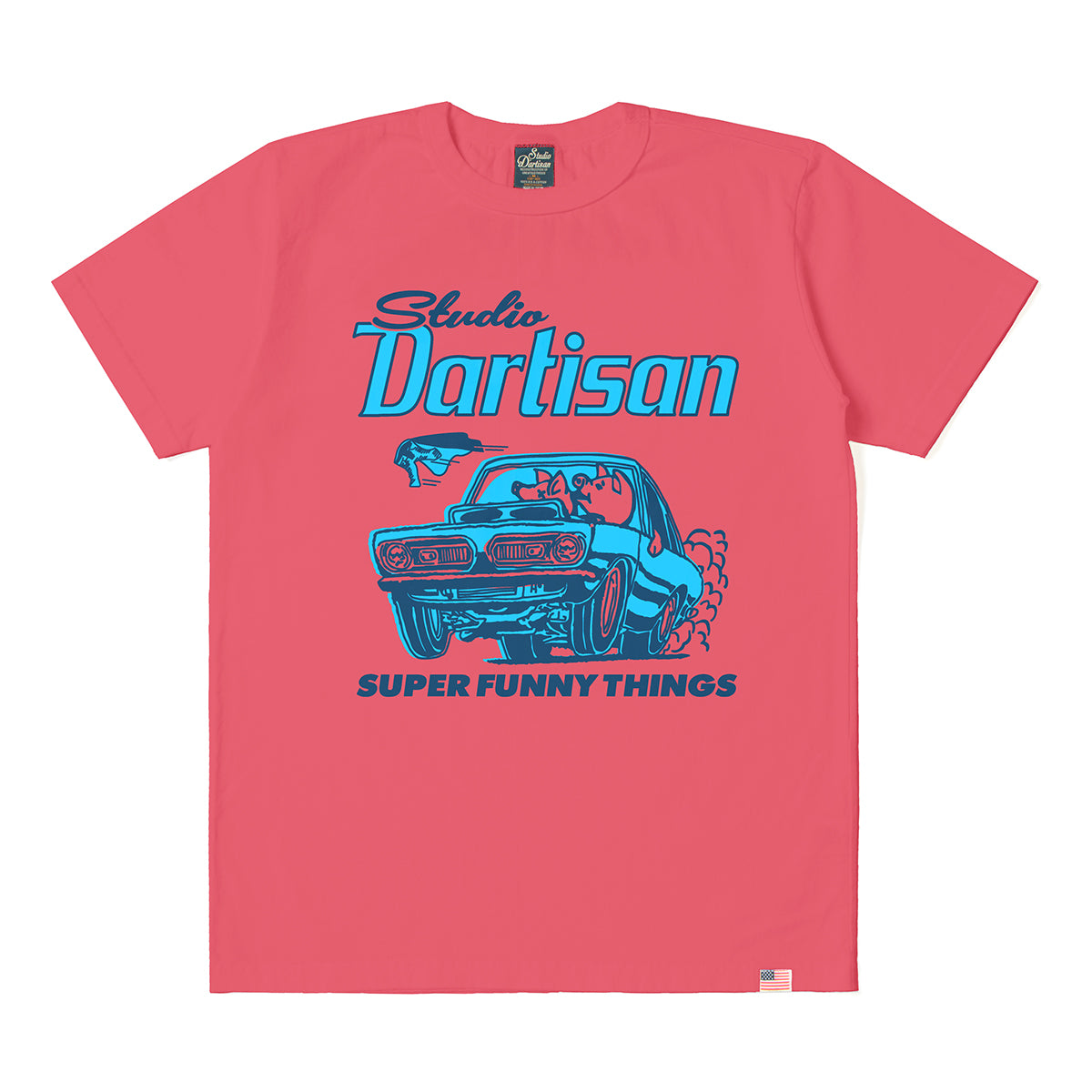 USAコットンプリントTシャツ【8232A】
