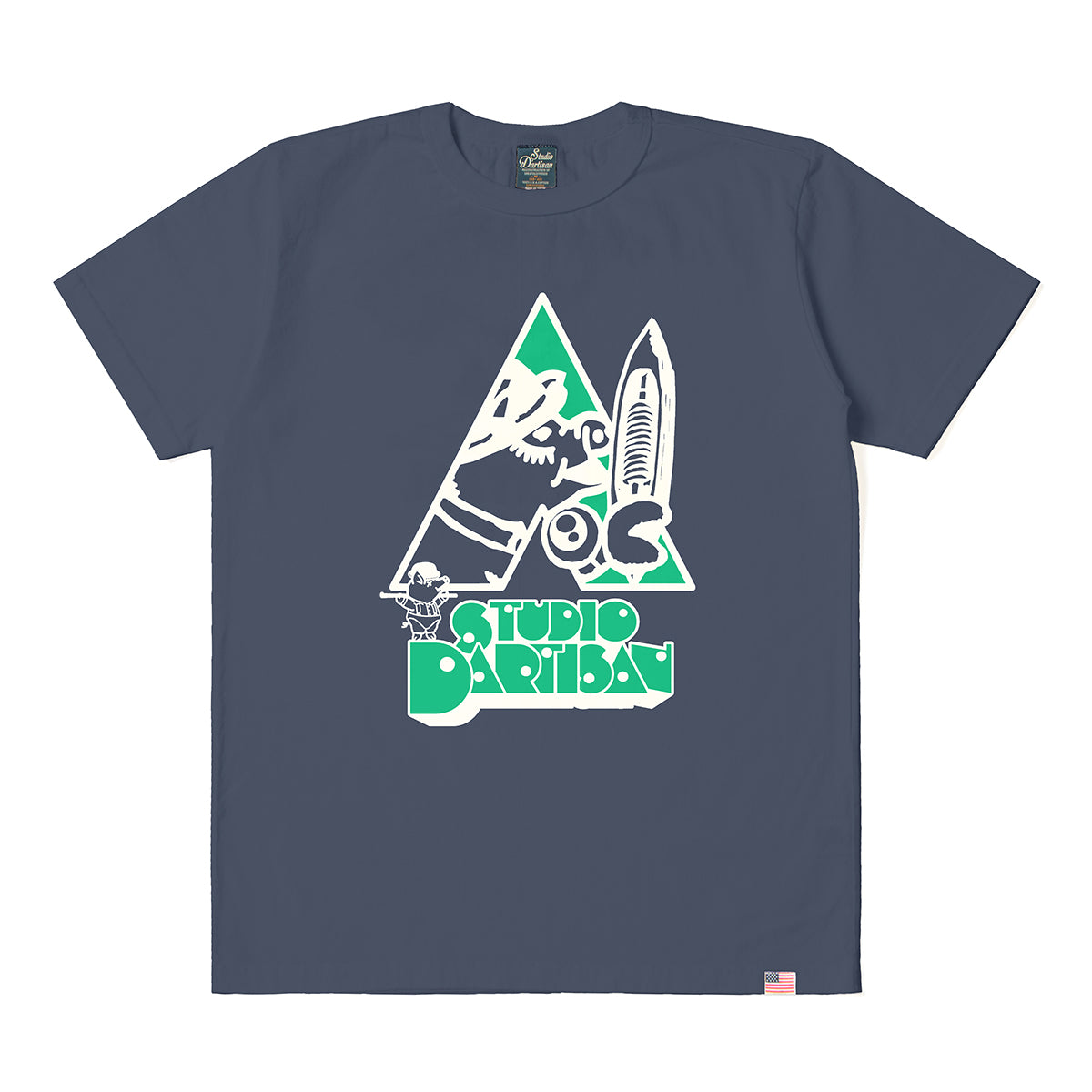 USAコットンプリントTシャツ【8233B】