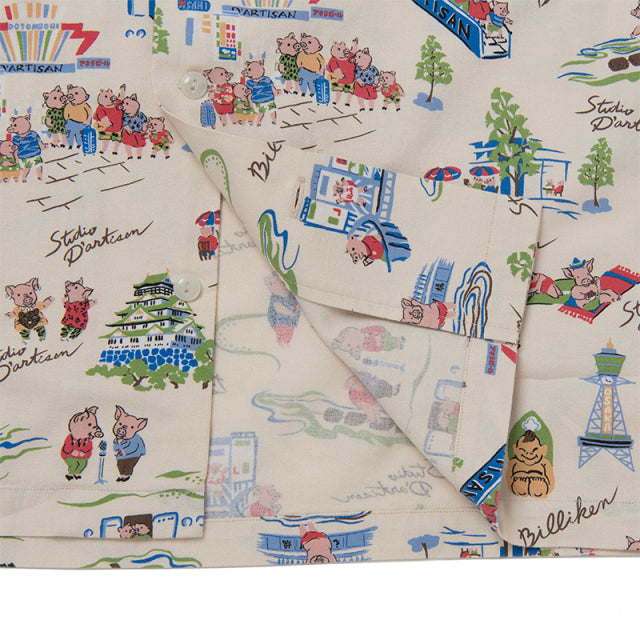 ビリケンコラボアロハシャツ【BILLI-003】