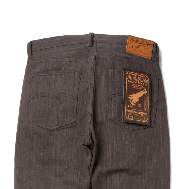 奄美泥染ジーンズ【D1839】