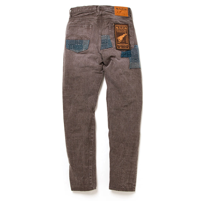 奄美泥染BOROジーンズ【D1861U】