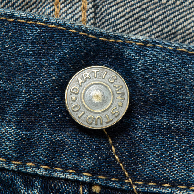 USEDウォッシュルーズストレートジーンズ【D1890U】BIGサイズ