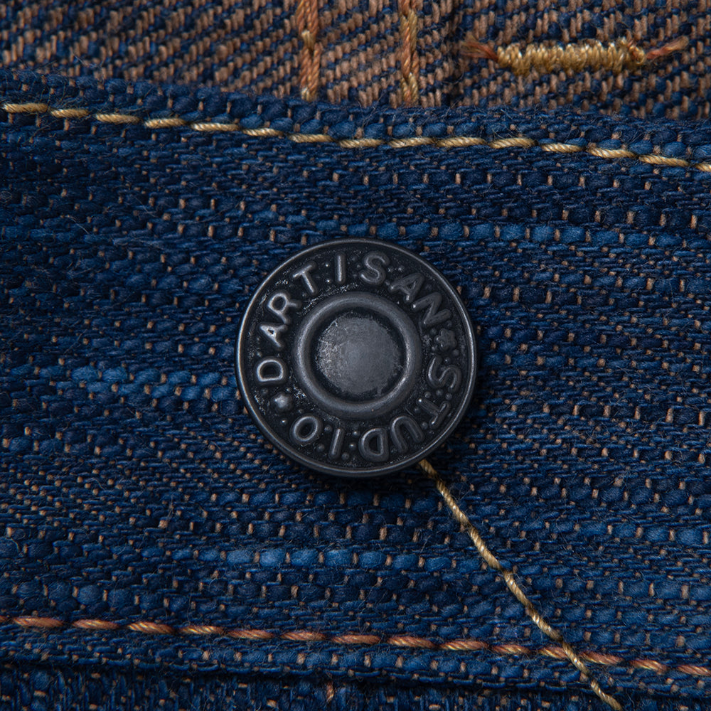 阿波正藍柿渋ジーンズ【D1905】