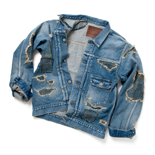 NORAGI BORO デニムジャケット【D4528U】