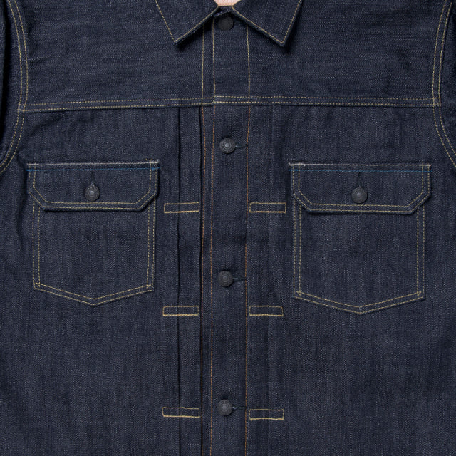 富士山 デニムジャケット【D4531】