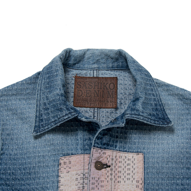 SASHIKO BORO デニムジャケット【D4547U】