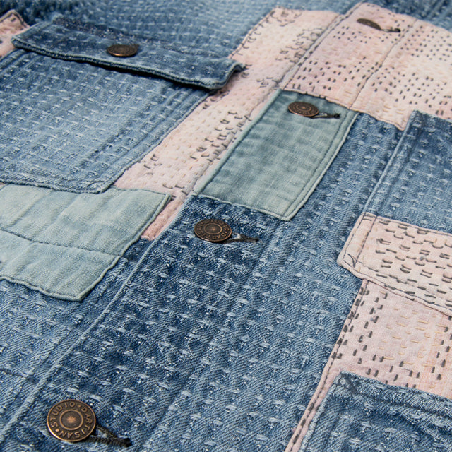SASHIKO BORO デニムジャケット【D4547U】
