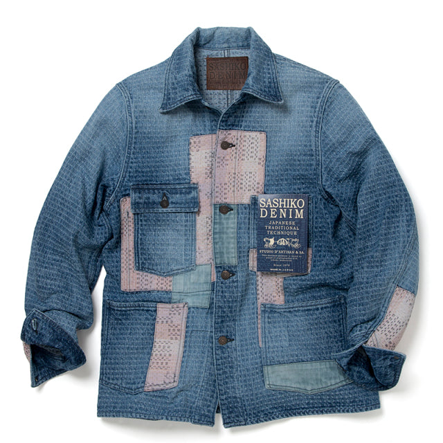 SASHIKO BORO デニムジャケット【D4547U】