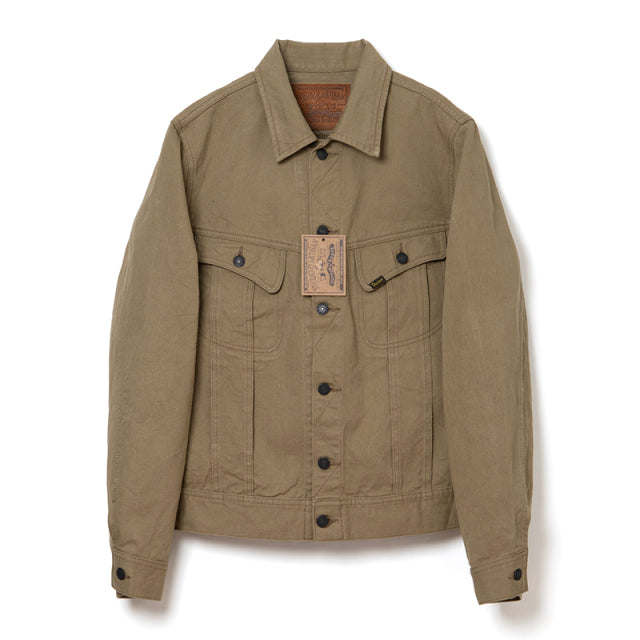 落ち綿デニムジャケット【D4594】