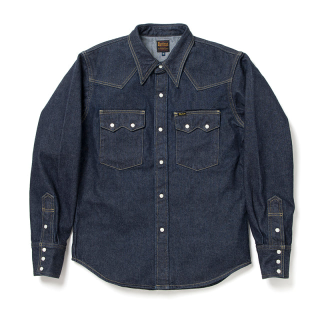 ウエスタンデニムシャツ【D5682】※刺繍無し