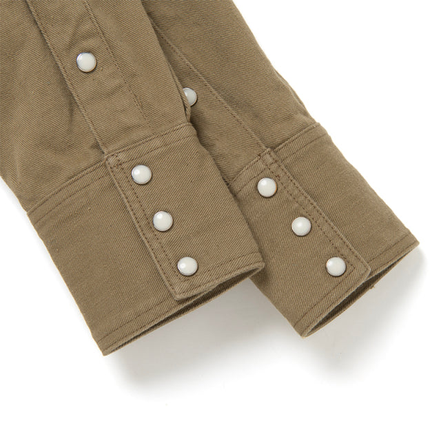 落ち綿ウエスタンデニムシャツ【D5711】