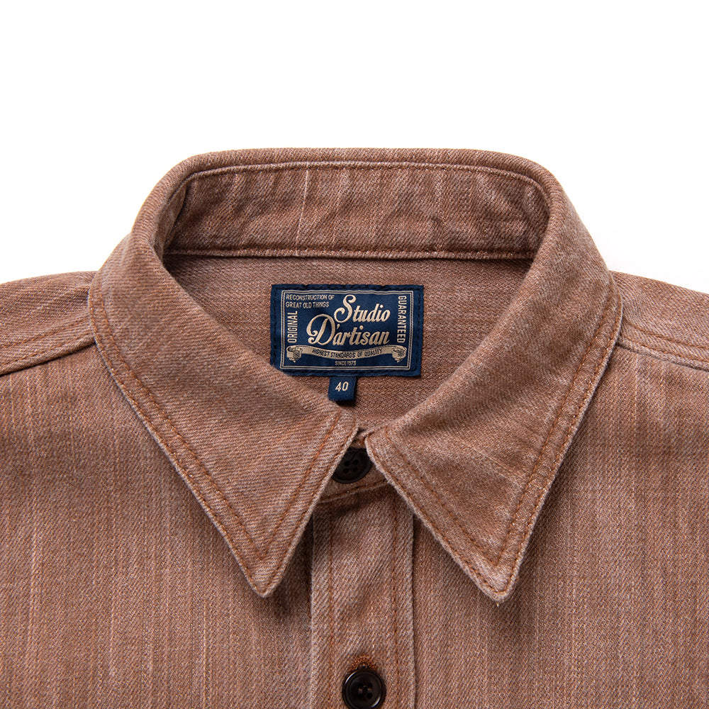 柿渋デニムシャツ【D5732】