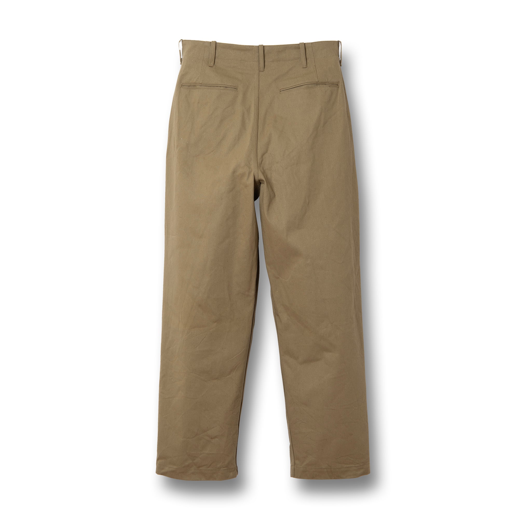 Waste Cotton Wide Trousers【OR-1133】