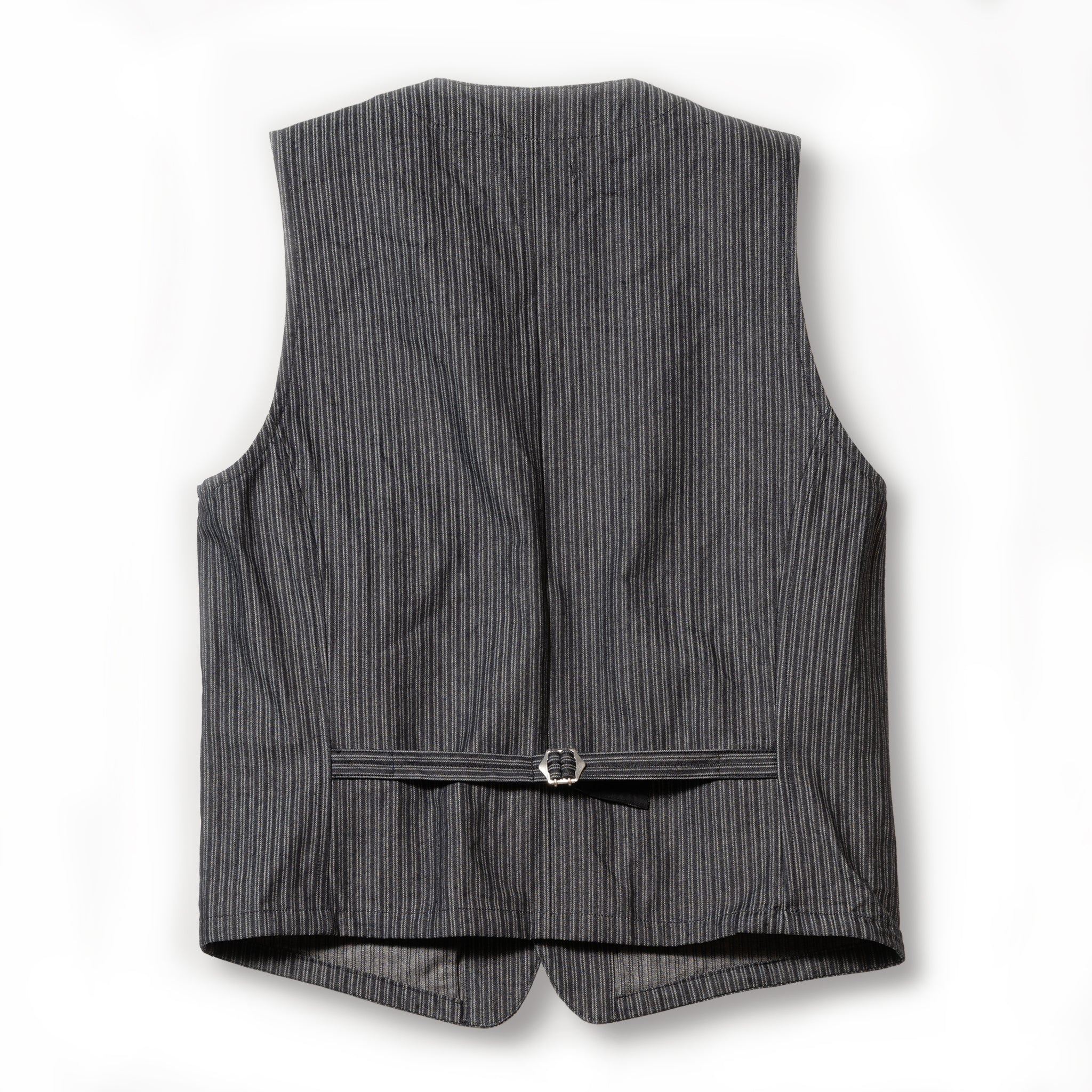 Indigo Dobby Gilet【OR-4326】