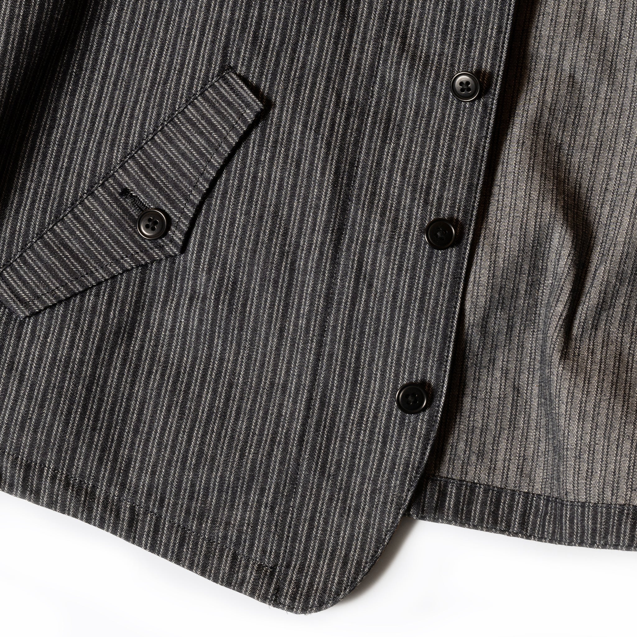 Indigo Dobby Gilet【OR-4326】