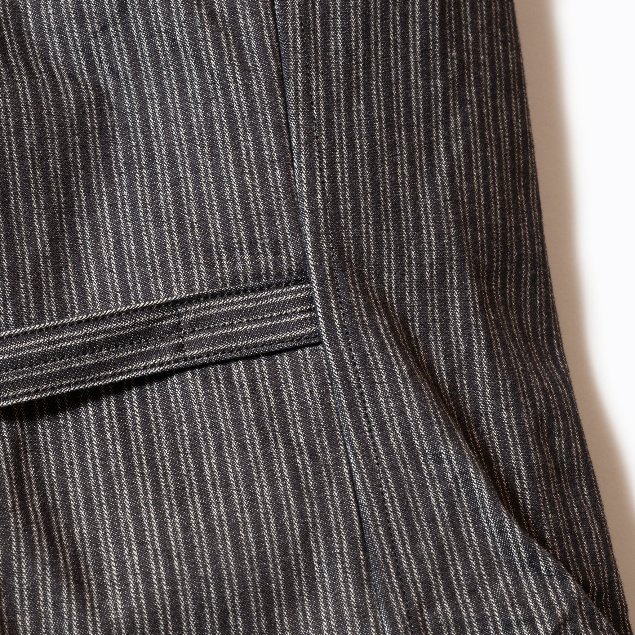 Indigo Dobby Gilet【OR-4326】