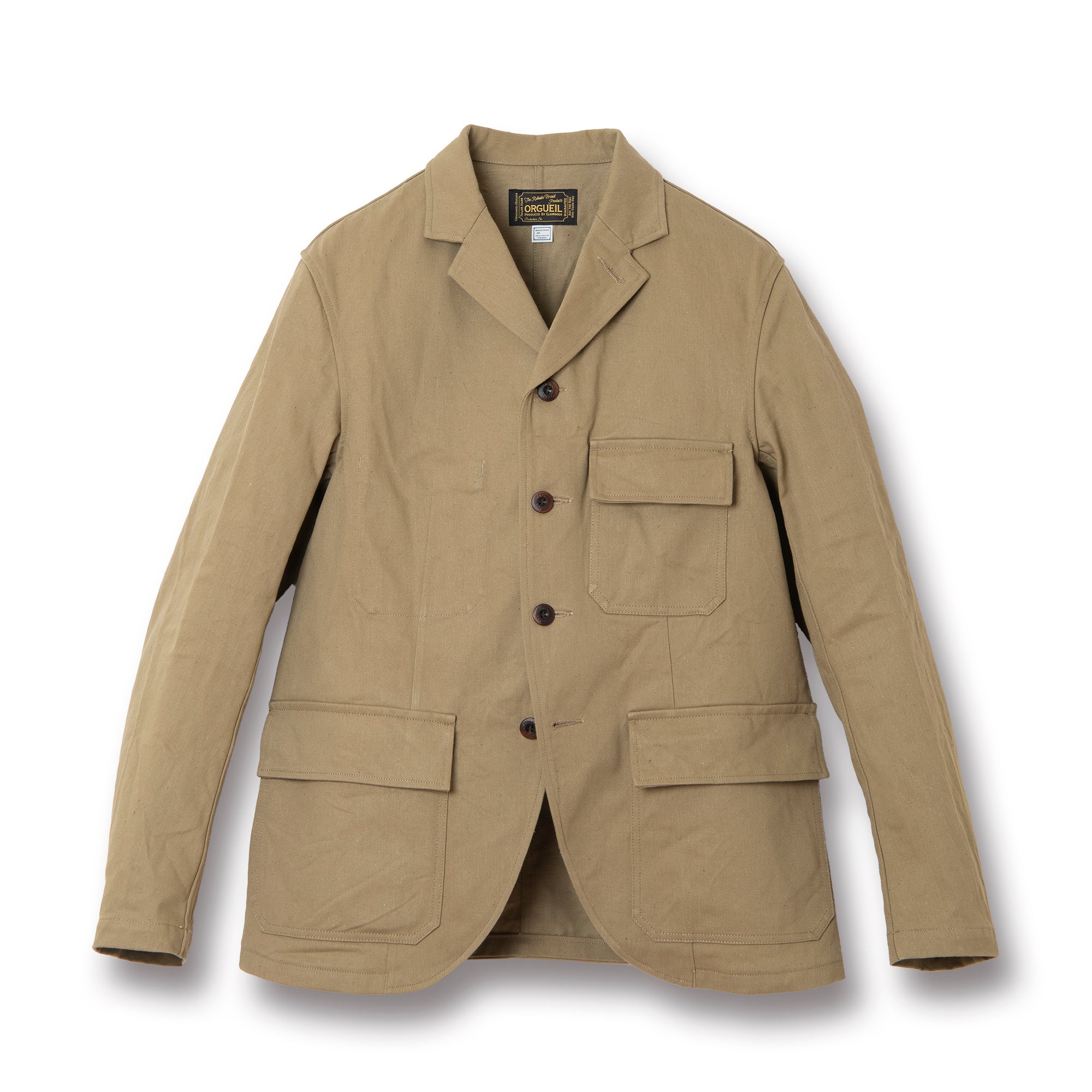 Waste Cotton Sack Jacket【OR-4332】