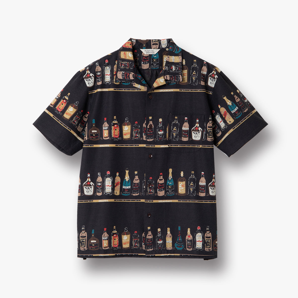 Speakeasy Short Sleeve Shirt【OR-5126】