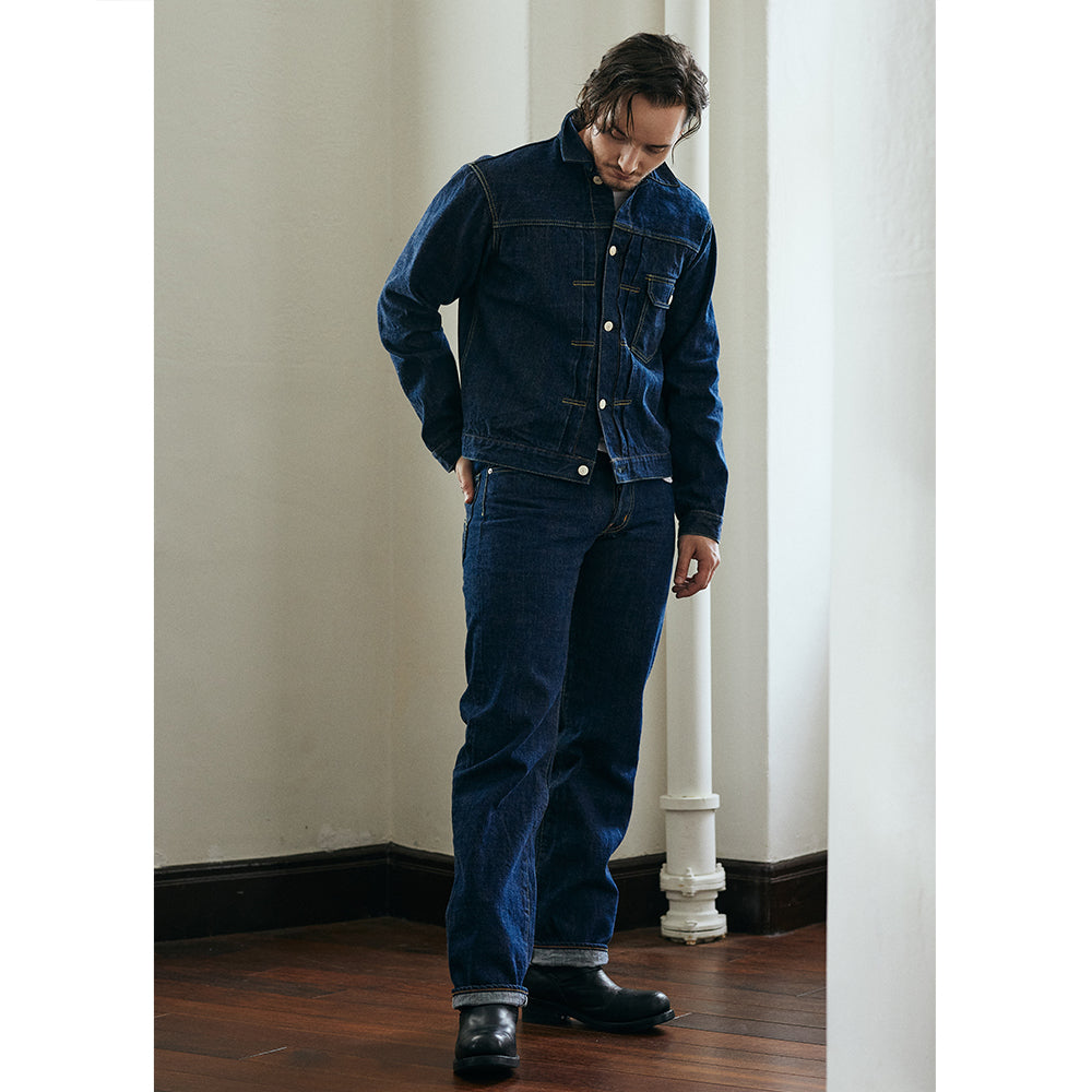 15oz天然藍レギュラーストレート【SD-DO1】