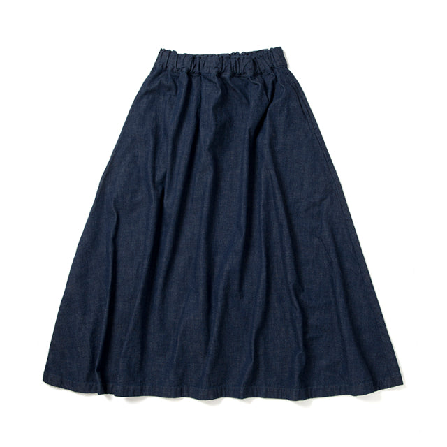 8ozデニムフレアースカート【SDL-5010】