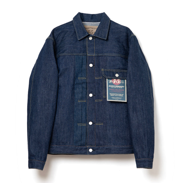 45th 三本耳デニムジャケット【SP-087】