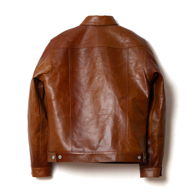 45th手染めレザージャケット【SP-123】