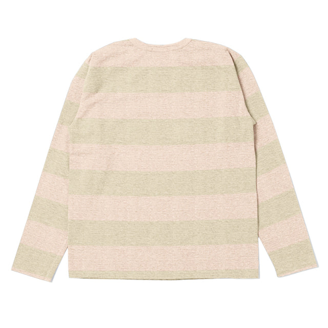 FOX吊り編みボーダーロングTシャツ【FOX-013】