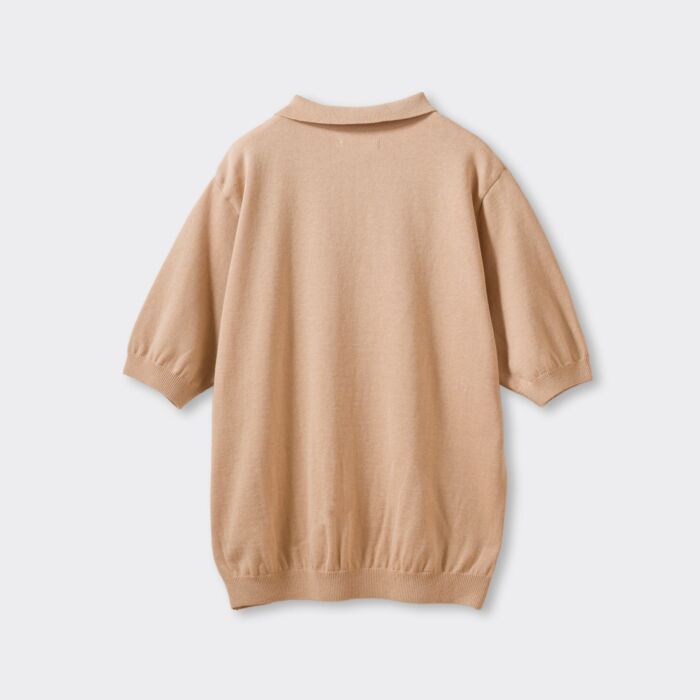 Knit Polo Shirt【OR-9097】