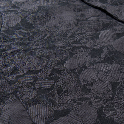 京黒紋付染 百豚ジャガードショートパンツ【1869】BIGサイズ