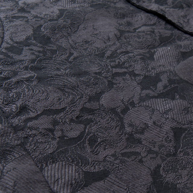 京黒紋付染 百豚ジャガードショートパンツ【1869】