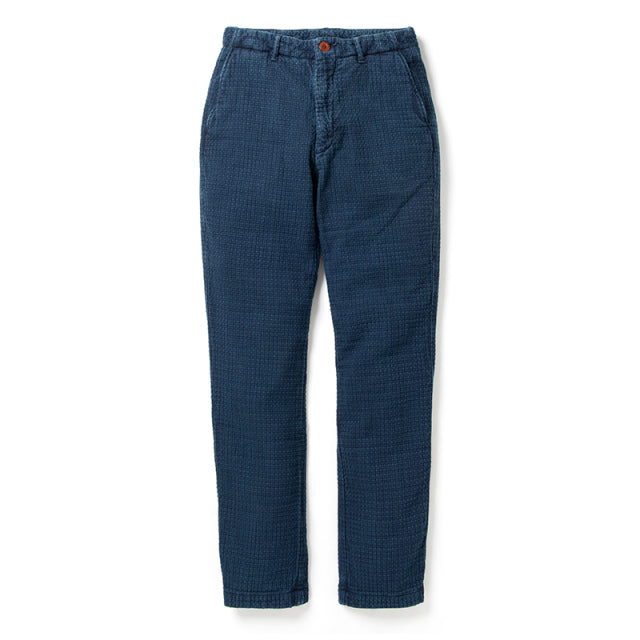インディゴ刺し子トラウザーズ【1870】