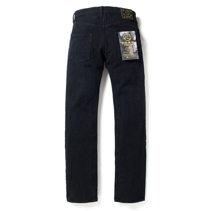 京黒紋付染刺し子ジーンズ【1877】