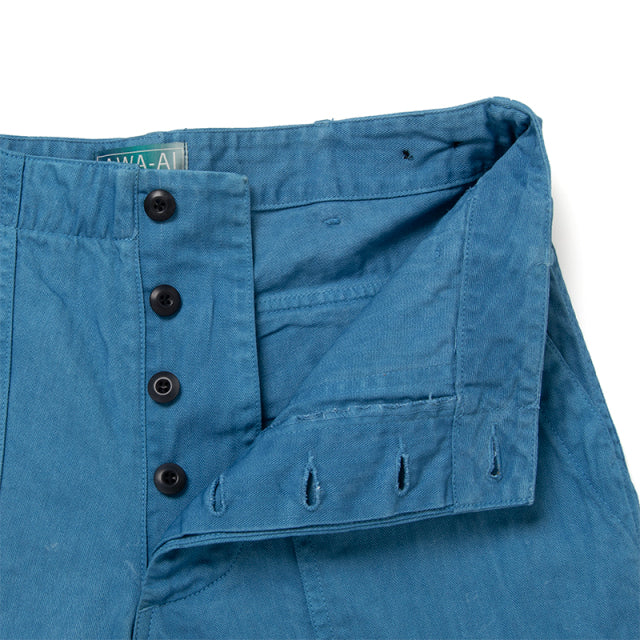 阿波正藍手染めベイカーパンツ【1886】