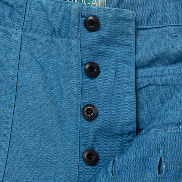 阿波正藍手染めベイカーパンツ【1886】BIGサイズ