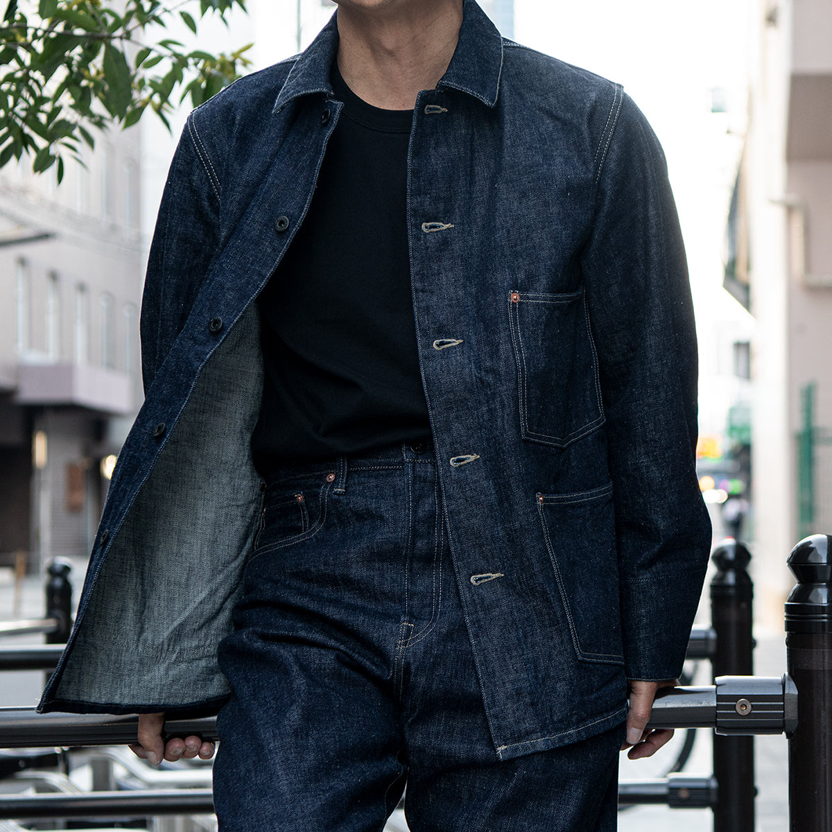 Tailor Denim Coverall【OR-403】