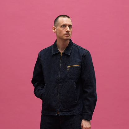 Tailor Denim Zip Jacket【OR-402】