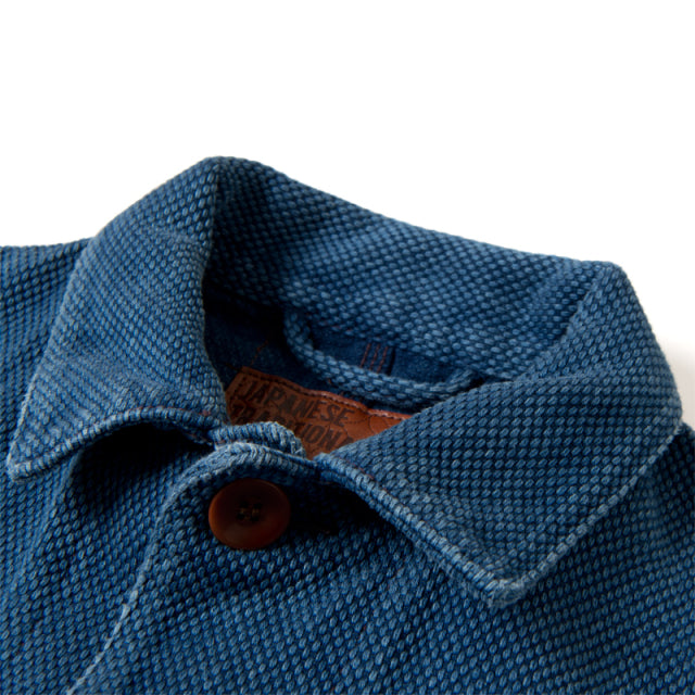 ユーズド刺し子カバーオール【4487U】