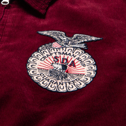 刺繍コーデュロイジャケット【4526】