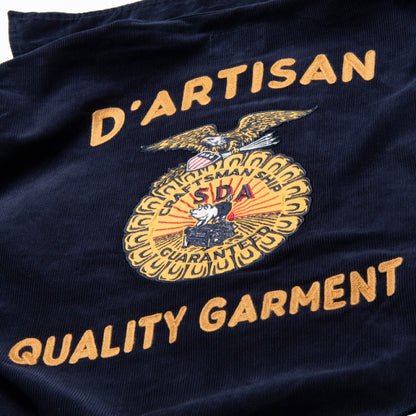 刺繍コーデュロイジャケット【4526】